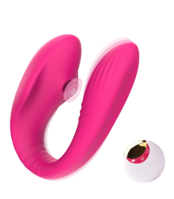 Клиторален вибратор со далечински управувач UNA II